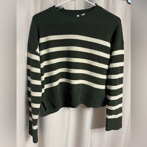 ONLY Striped Crop Sweater